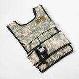 20LBS - 140LBS Adjustable Weighted Vest With Shoulder Pads Option