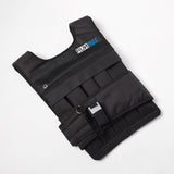 RUNmax 20LBS - 150LBS Adjustable Weighted Vest Wtih Shoulder Pads Option and bottle holder