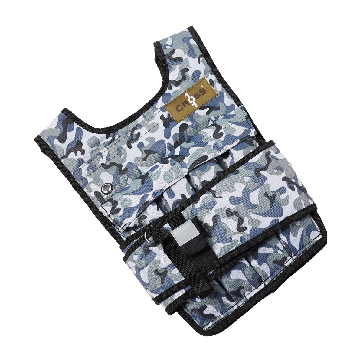 CROSS101 Adjustable Camouflage Weighted Vest with Shoulder Pads, 20 lbs CROSS101 Adjustable Camouflage Weighted Vest with Shoulder Pads, 20 lbs