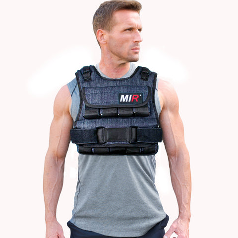 RUNFast RUNmax Pro Weighted Vest, 40 lb, Black, Weight Vests -  Canada